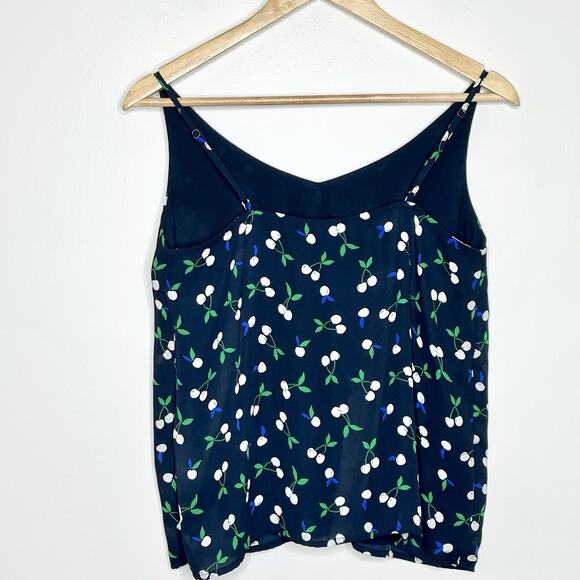 Banana Republic Cherry Print Cami Tank Top Womens Size Small Fruit Cherries - Picture 6 of 6